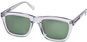 Karen Walker Clear Deep Freeze Sunglasses - Lyst