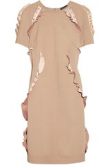 Lanvin Ruffle trimmed Jersey Dress