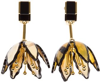 Marni Floral Drop Earrings - Lyst