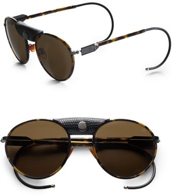 Proenza Schouler Metal Aviator Sunglasses - Lyst