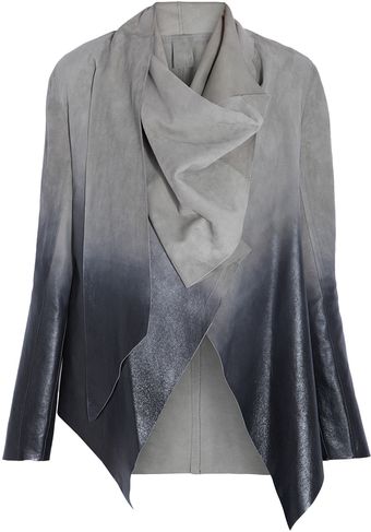 2nd Day Confessions Degrade Drape Jacket - Lyst