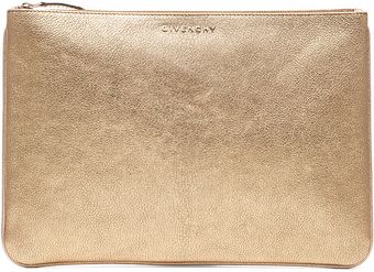 Givenchy Pouch Medium in Gold - Lyst