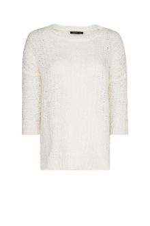 Mango Open Knit Jumper - Lyst