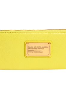Marc By Marc Jacobs Classic Q Slim Zip Wallet - Lyst