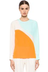 Stella McCartney Crepe De Chine Blouse 
