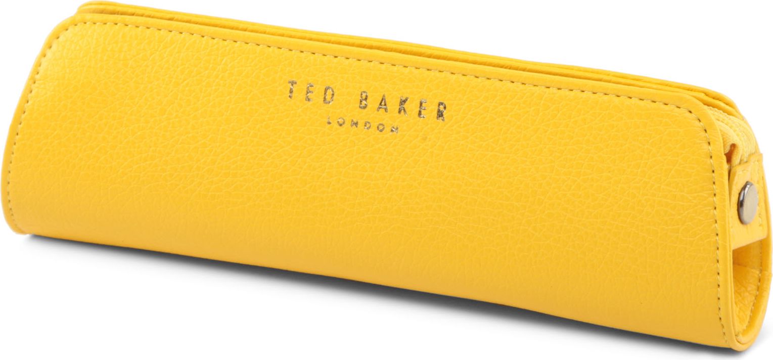 Ted Baker Landho Pebble Grain Pencil Case in Yellow for Men Lyst