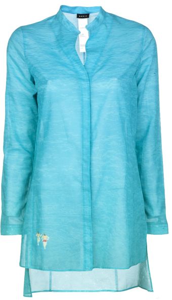 Akris Swimmer Print Tunic - Lyst
