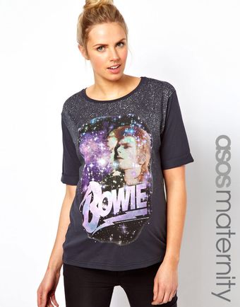 Asos Tshirt with David Bowie Print - Lyst