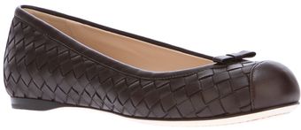 Bottega Veneta Ballerina Pump - Lyst