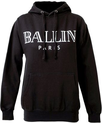 Brian Lichtenberg Unisex Ballin Cotton Hooded Sweatshirt - Lyst