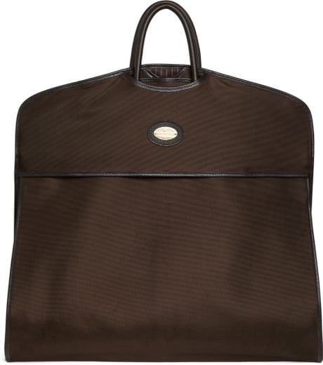 brooks brothers leather garment bag