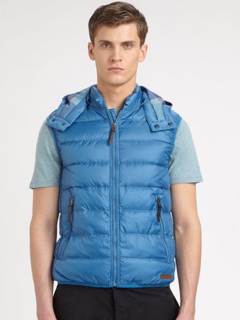 Burberry Brit Gallard Puffer Vest - Lyst