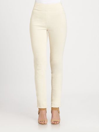 Donna Karan New York Slimfit Crepe Pants - Lyst