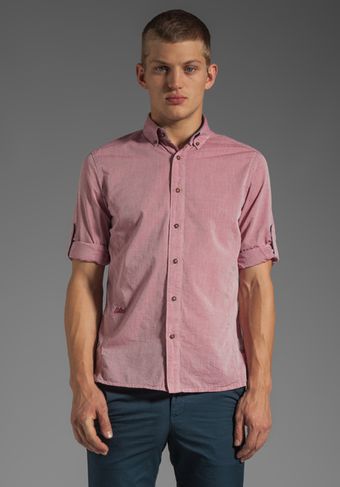 G-star Raw Lakewood Empire Long Sleeve Shirt in Cardinal - Lyst