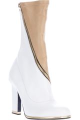 Jil Sander Bicolour Retro Boot