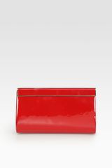 Jimmy Choo Cayla Patent Leather Clutch