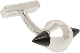 Lara Bohinc Double Eye Silver Cuff Link - Lyst