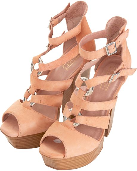 gianni bini pink sandals