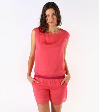 Maje Allright Sleeveless Romper - Lyst