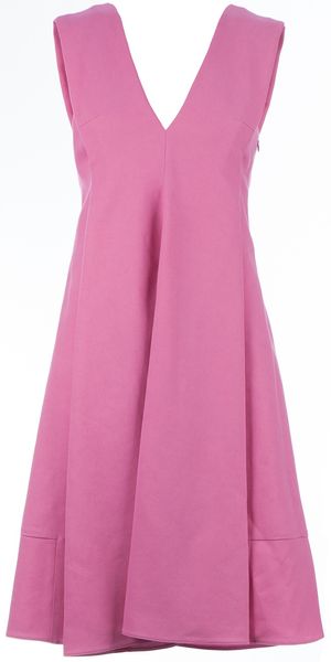 Marni Flared Pleated Dress - Lyst
