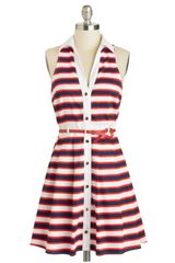 ModCloth Ringading Dinghy Dress