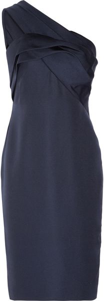 Notte By Marchesa Barathia Wovensilk Dress - Lyst