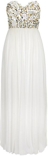 Rachel Gilbert Rosie Sequin Gown - Lyst