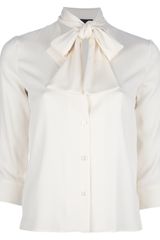 The Row Pussy Bow Blouse