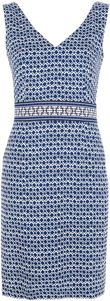 Tory Burch Piera Sleeveless Dress - Lyst
