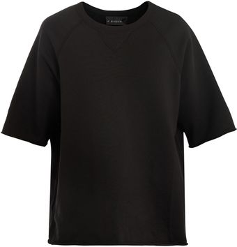 A. Sauvage Russell Short Sleeve Sweat Top - Lyst