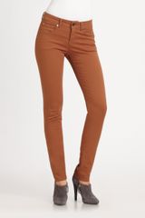 Armani Brushed Cotton Slim Jeans