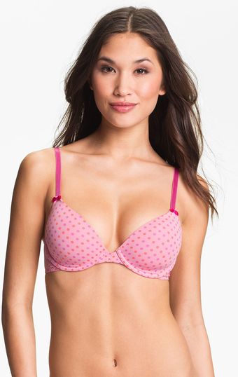 Betsey Johnson Cheetah Strap Underwire Bra - Lyst