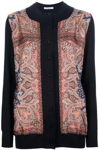 Givenchy Printed Cardigan - Lyst