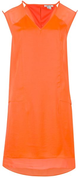 Helmut Lang Cut Out Shift Dress - Lyst