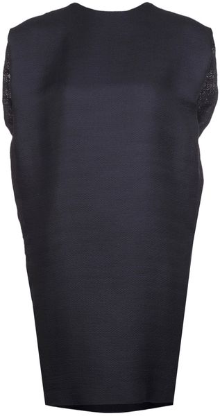 Lanvin Surplice Back Dress - Lyst