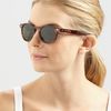 Marc Jacobs Preppy Round Plastic Sunglasses in Brown (havana) - Lyst