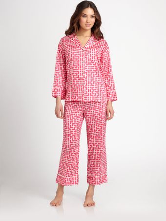 Natori Essence Printed Pajama Set - Lyst