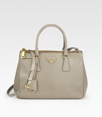 Prada Saffiano Lux Small Tote Bag - Lyst