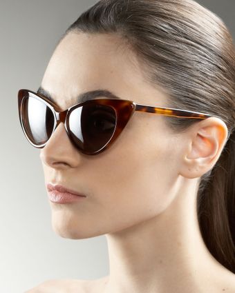 Tom Ford Nikita Cat Eye Sunglasses - Lyst