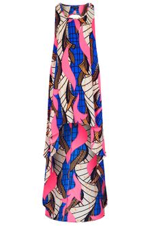 Topshop Cobalt Fluro Maxi Cover Up - Lyst