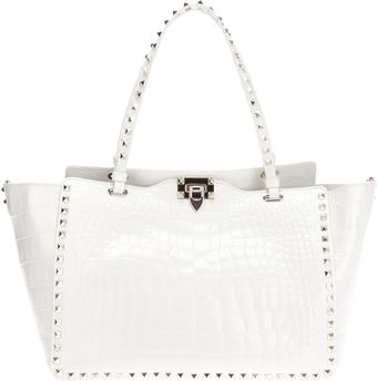 Valentino Studded Tote - Lyst