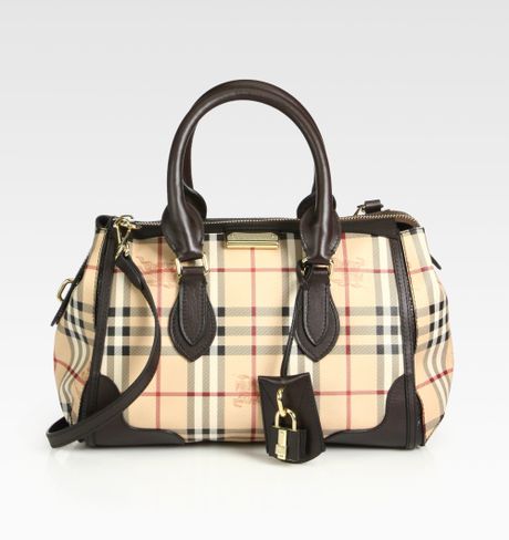 burberry haymarket small gladstone tote