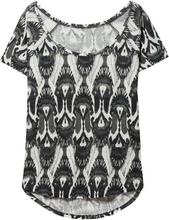 Zara Printed T-Shirt - Lyst