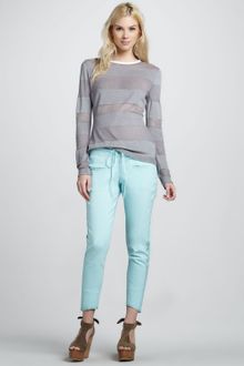 Cut25 Laceup Cropped Pants - Lyst