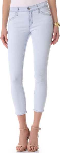 James Jeans Twiggy Crop Legging Jeans - Lyst