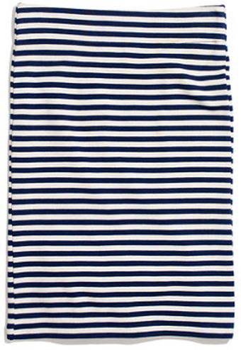 Madewell Striped Downtown Skirt - Lyst