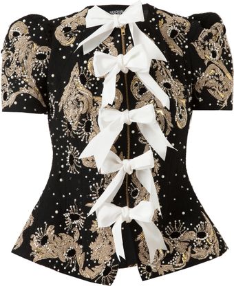 Meadham Kirchhoff Embellished Wool Jacket - Lyst