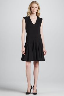 Rebecca Taylor Sleeveless Godetskirt Dress - Lyst