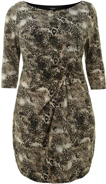 Samya Animal Print Dress - Lyst