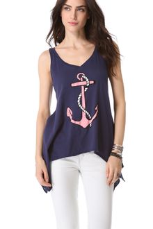 Wildfox Baby Anchor Tank - Lyst